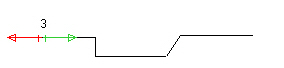 Position 3 selected using partial chaining.